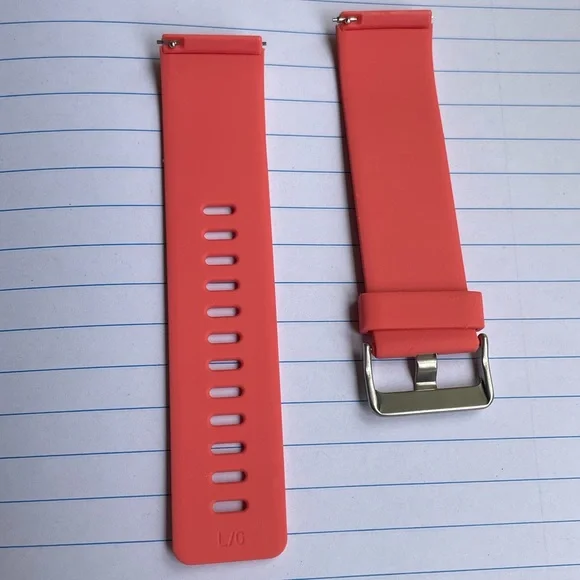 Fitbit Blaze Accessory Band, Large, Coral Pink, Smartwatch Replacement Wristband - Picture 2 of 4